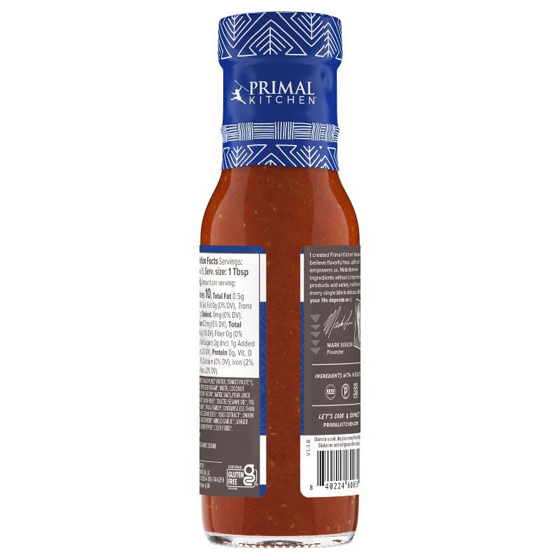 slide 3 of 8, Primal Kitchen Korean Style BBQ Sauce - 8.5oz, 8.5 oz