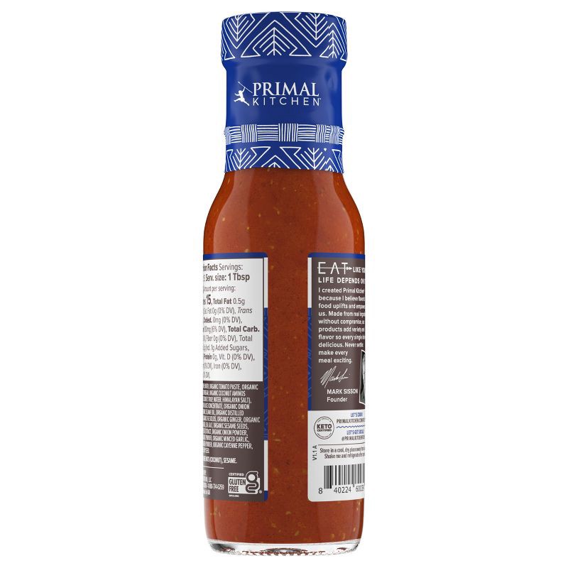 slide 4 of 7, Primal Kitchen Korean Style BBQ Sauce - 8.5oz, 8.5 oz