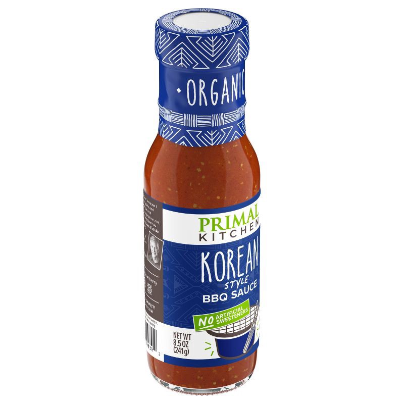 slide 4 of 8, Primal Kitchen Korean Style BBQ Sauce - 8.5oz, 8.5 oz