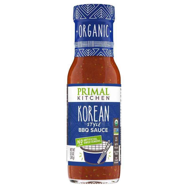 slide 6 of 8, Primal Kitchen Korean Style BBQ Sauce - 8.5oz, 8.5 oz