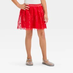 Girls' Star and Fireworks Tutu Skirt - Cat & Jack™ Red S