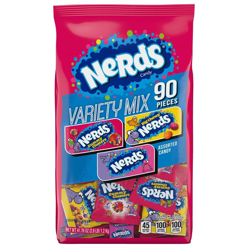 slide 1 of 6, Nerds Candy Variety Mix - 41.7oz/90ct, 41.7 oz, 90 ct