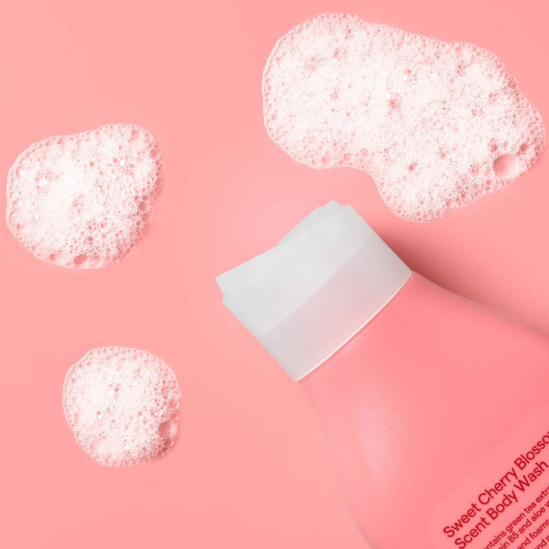 slide 2 of 3, Everyday Cleansing Body Wash - Sweet Cherry Blossom - 22 fl oz - up&up™, 22 oz