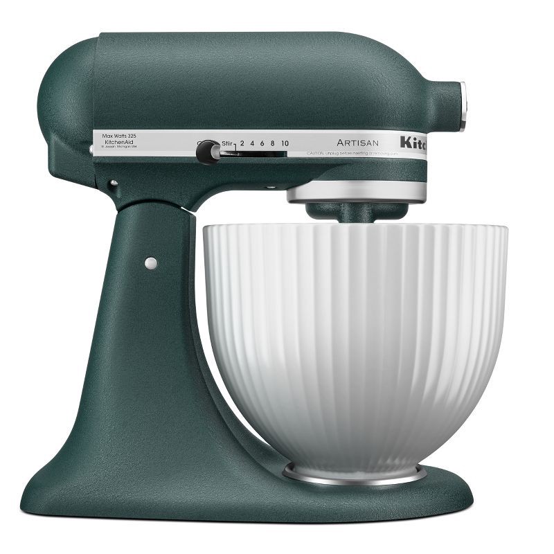 slide 2 of 3, KitchenAid 5qt Classic Column Ceramic Bowl - Hearth & Hand™ with Magnolia: Dishwasher-Safe, Stand Mixer Accessory, 5 qt