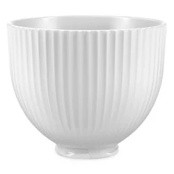 KitchenAid 5qt Classic Column Ceramic Bowl - Hearth & Hand™ with Magnolia: Dishwasher-Safe, Stand Mixer Accessory
