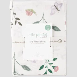Little Planet by Carter's Crib Sheet - Floral