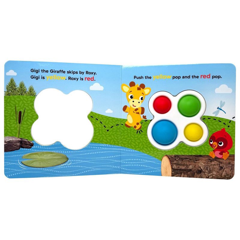 slide 3 of 6, Baby Einstein: Skip, Hop, Pop! Push & Pop (Board Book), 1 ct