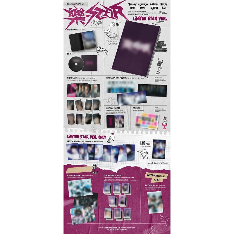 slide 2 of 2, Universal Music Group Stray Kids - ROCK-STAR (CD) (Limited Star Ver.), 1 ct