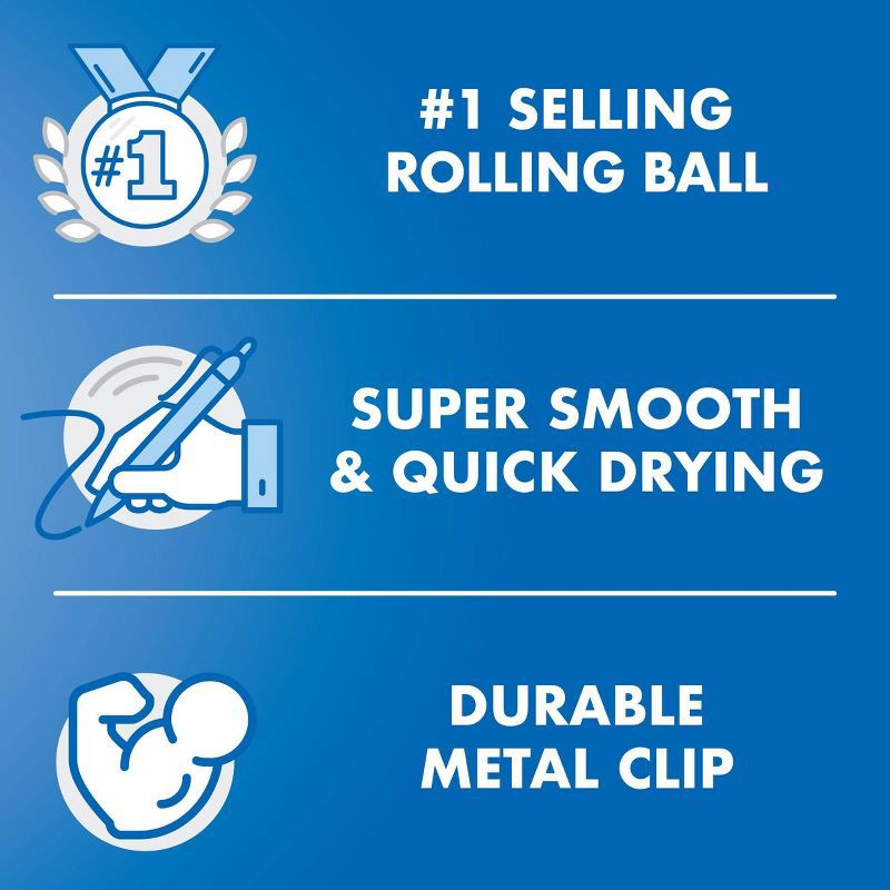 slide 5 of 6, Pilot 5pk Precise V7 Harmony Collection Rolling Ball Pens Fine Point 0.7mm Assorted Inks: Quick Drying, Multicolored Ink, Stationery & Office, 5 ct