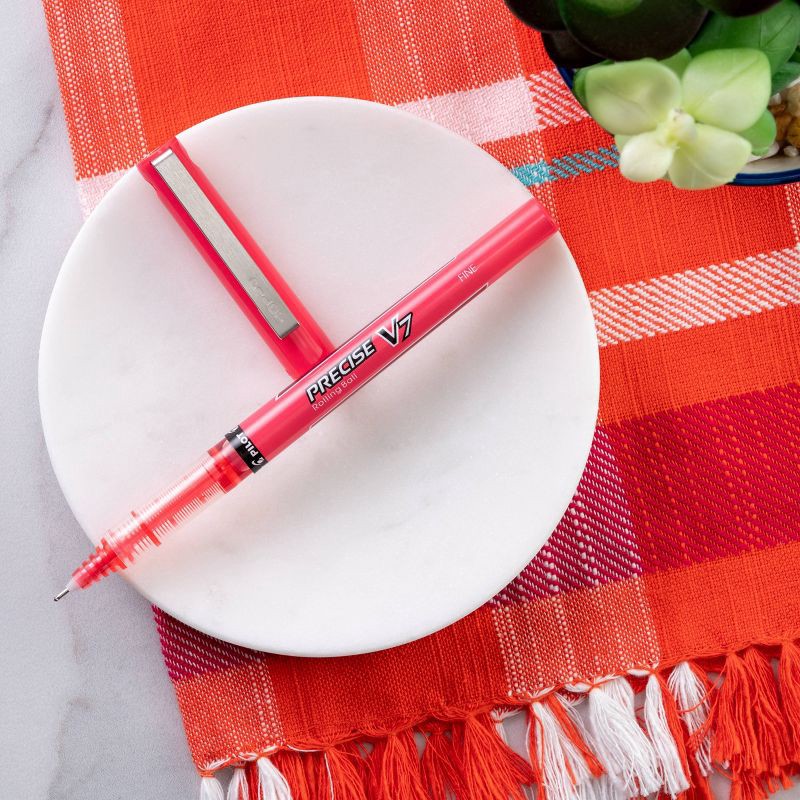 slide 6 of 6, Pilot 5pk Precise V7 Harmony Collection Rolling Ball Pens Fine Point 0.7mm Assorted Inks: Quick Drying, Multicolored Ink, Stationery & Office, 5 ct