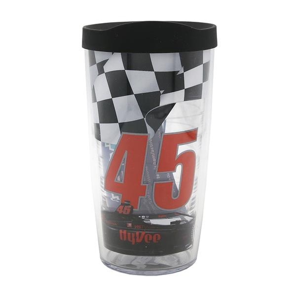 slide 1 of 1, Hy-Vee Indycar Tervis Black 16 Oz Tumbler, 1 ct