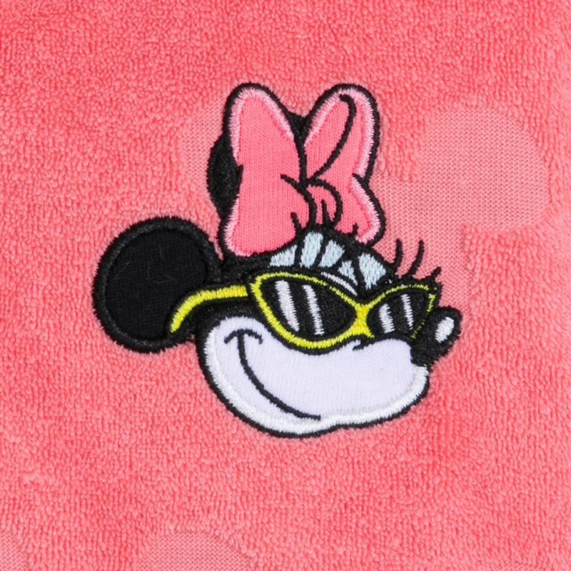 slide 2 of 3, Girls' Minnie Mouse Swim Cover Up - Pink 5-6 - Disney Store, 1 ct