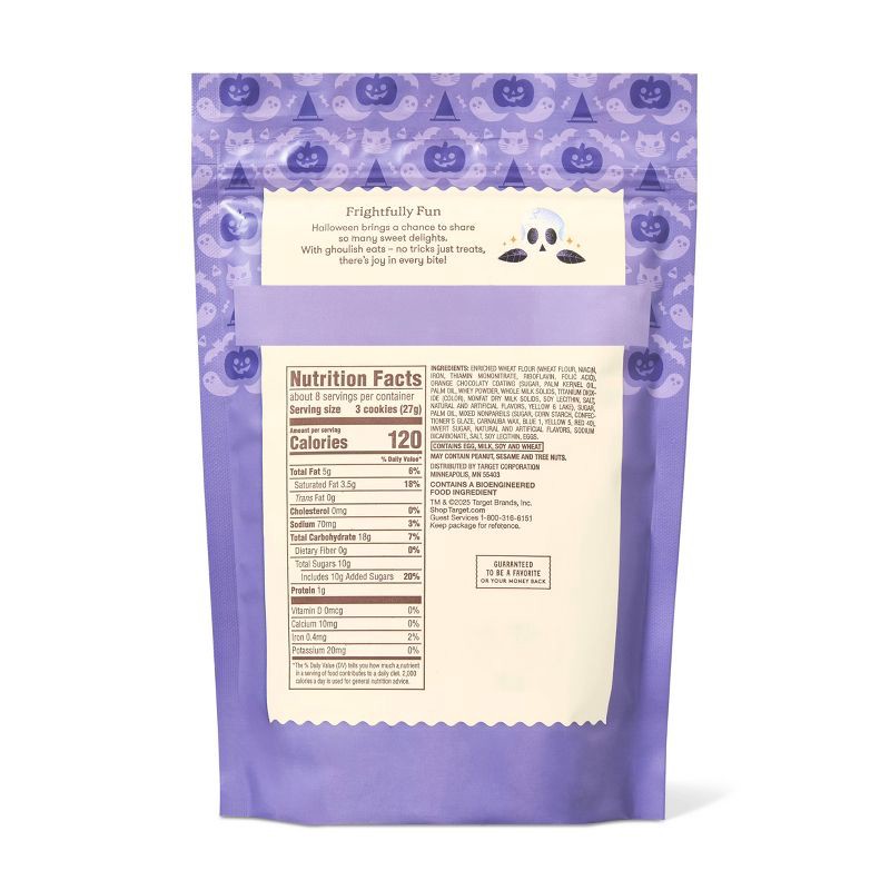 slide 2 of 3, Coated Halloween Cookie Bites - 8oz - Favorite Day™, 8 oz