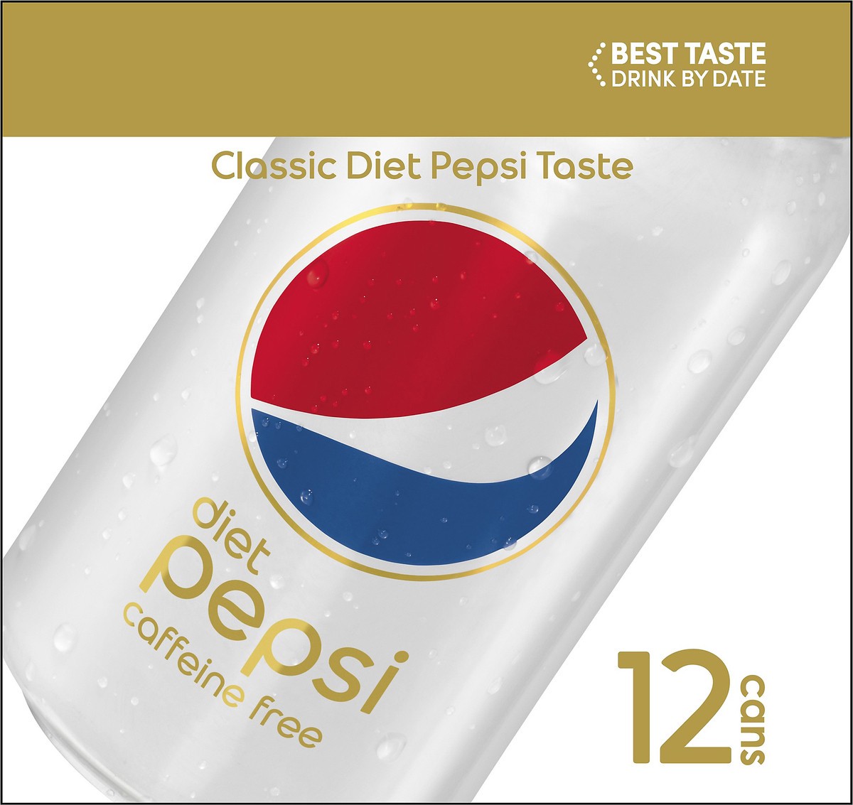 slide 7 of 8, Diet Pepsi Caffeine Free Diet Cola, 12 ct; 12 oz