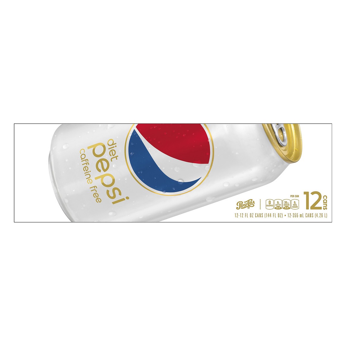 slide 8 of 8, Diet Pepsi Caffeine Free Diet Cola, 12 ct; 12 oz