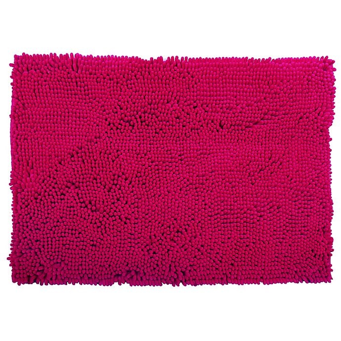 slide 1 of 2, Home Dynamix Super Sponge Bath Mat - Pink, 17 in x 24 in