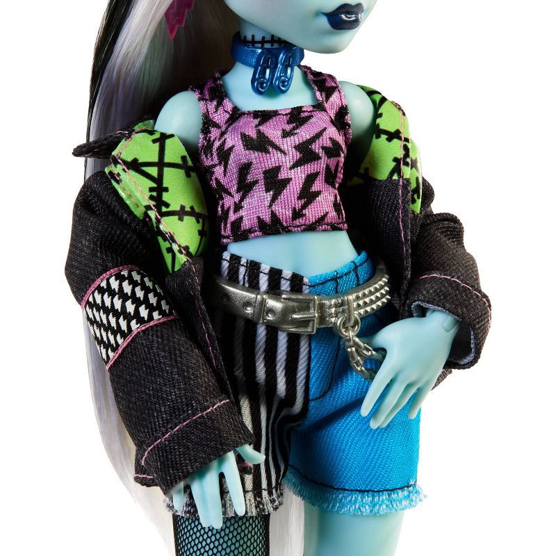 slide 5 of 6, Monster High 12.7" Frankie Stein Fashion Doll with Pet Watzie and Accessories, 1 ct