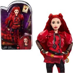 Mattel Disney Descendants: The Rise of Red Fashion Doll & Accessory, Red, Daughter of Queen of Hearts