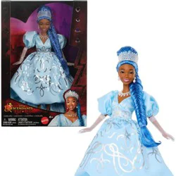 Mattel Disney Descendants: The Rise of Red – Queen Cinderella Fashion Doll with Movie-Inspired Royal Gown & Accessories