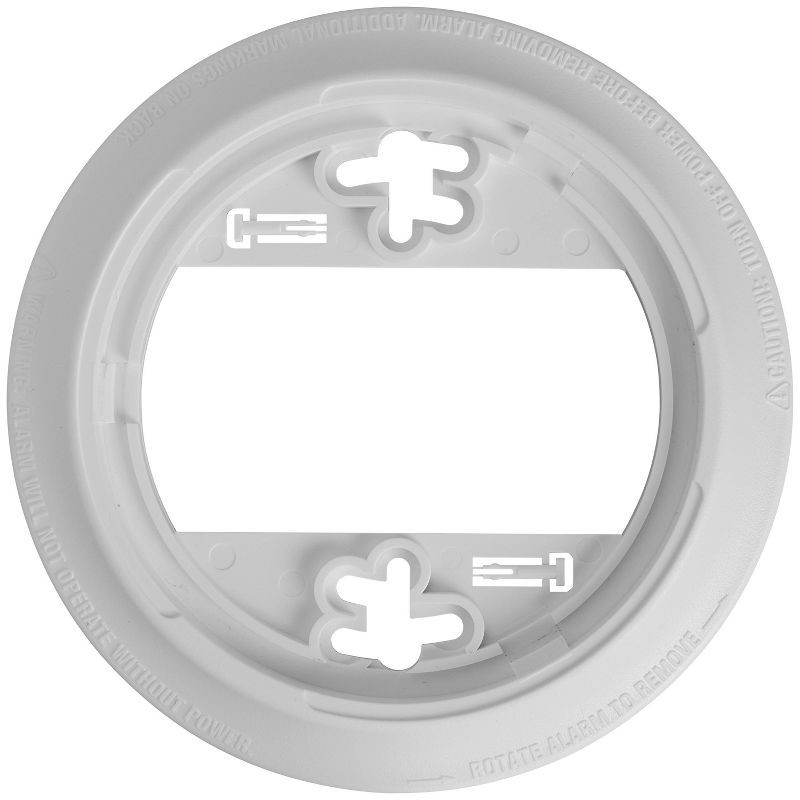 slide 8 of 8, First Alert Alarm Smoke DC SMI100 Clam 2pk Tray: 9-Volt Battery, White, Smoke & Fire Detector, 10-Year Warranty, 2 ct