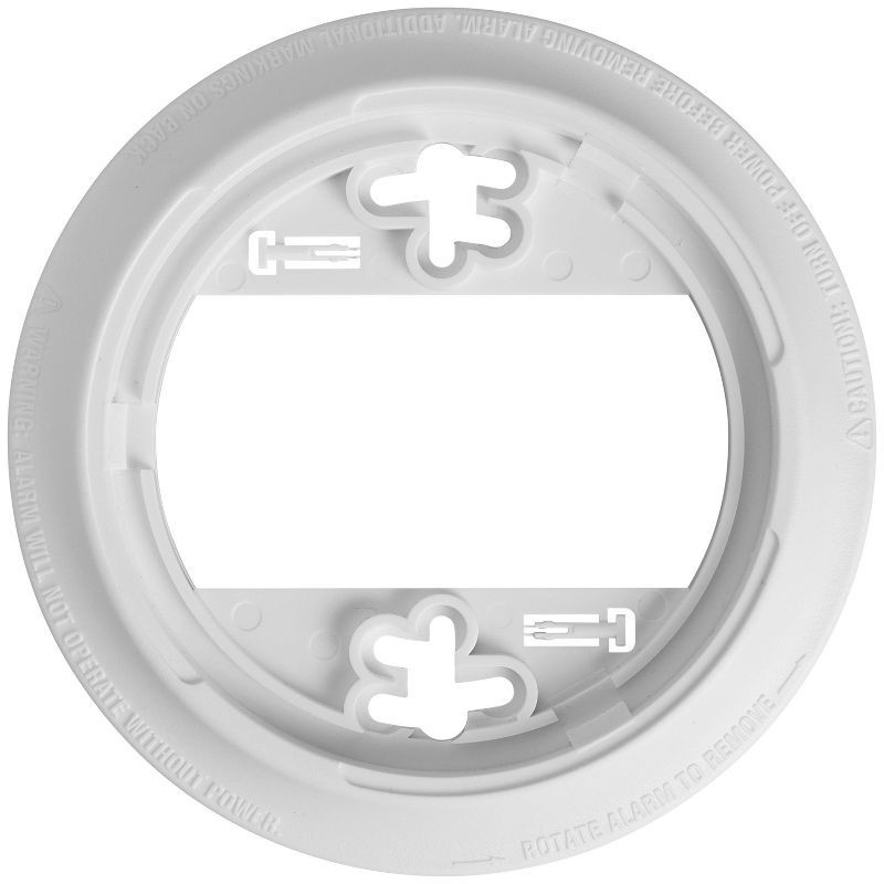 slide 8 of 8, First Alert Alarm Smoke AC/DC with ADP SMI100-AC: Hardwired Smoke Detector, Fire Alarm, Lithium Battery, 10-Year Warranty, 1 ct