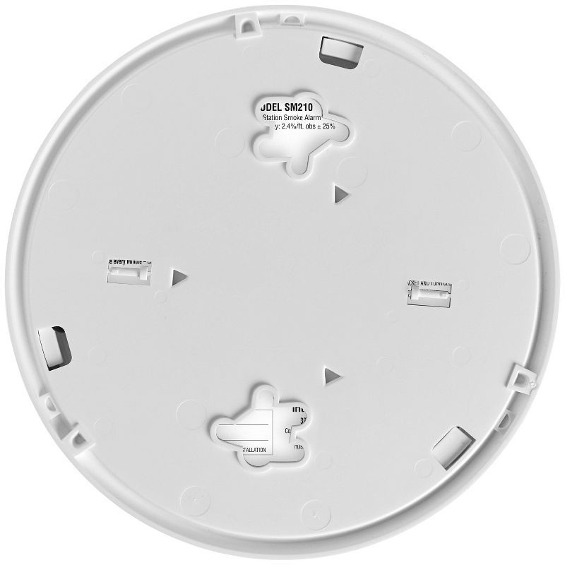 slide 4 of 8, First Alert Alarm Smoke DC10 SM210 Clam Tray: 10-Year Lithium Ion Battery, Fire Alarm, No Hardwired Installation Required, 1 ct