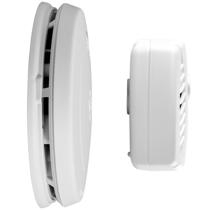 slide 2 of 17, First Alert Alarm Smoke DC10 SM210CO400: 10-Year Smoke & Carbon Monoxide Detector, Battery Operated, White, 2-Pack, 1 ct