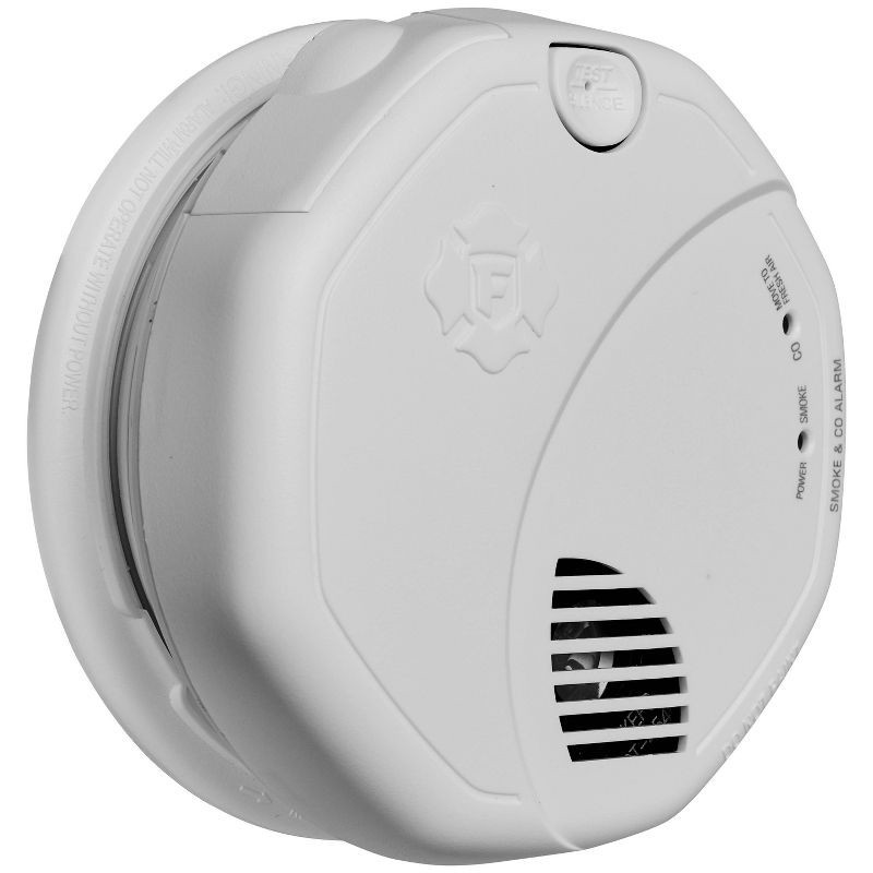 slide 3 of 8, First Alert Alarm Combo DC RFID SMCO500V Clam Tray: Smoke & Carbon Monoxide Detector, Battery Included, 10-Year Warranty, 1 ct