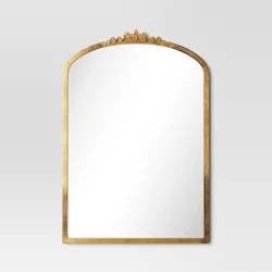 20"x30" Decorative Gold Wall Mantle Mirror Gold - Threshold™