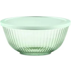 Pyrex® Sculpted Tinted 2qt Lidded Mixing Bowl Green