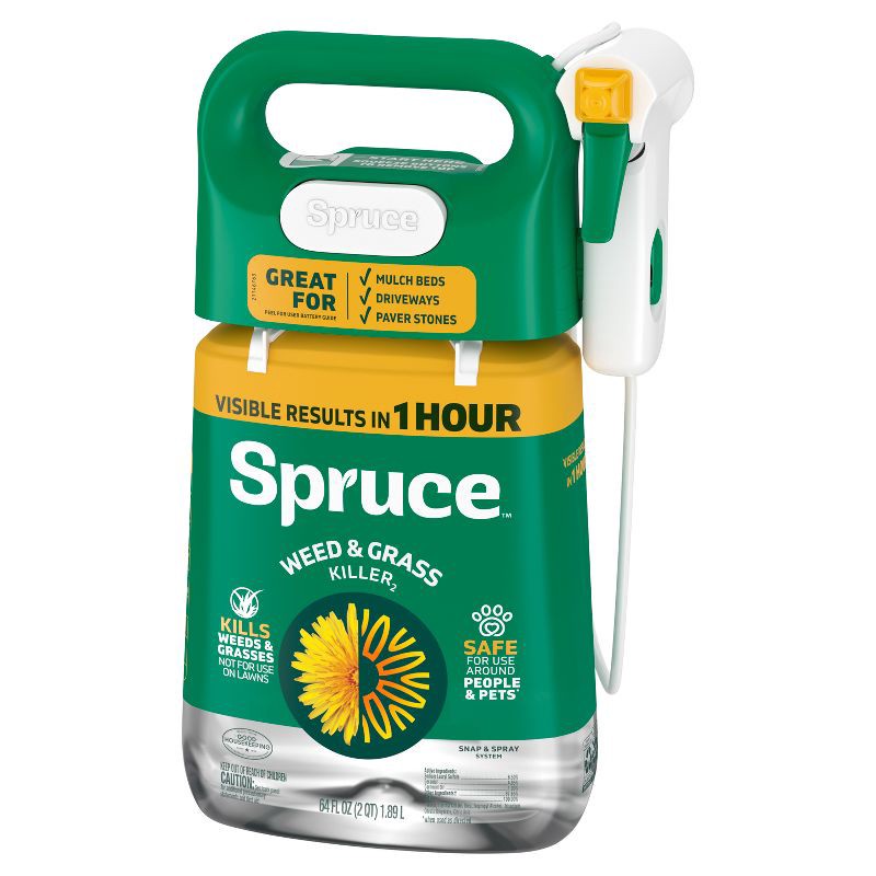 slide 11 of 11, Spruce Weed and Grass Killer Manual Starter Kit 64fl oz, 64 fl oz