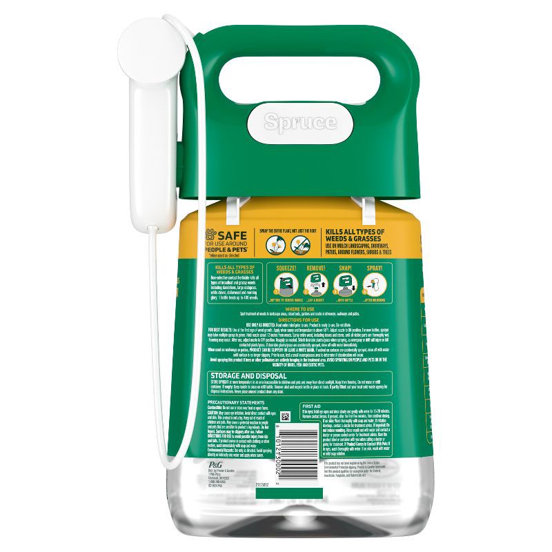 slide 10 of 11, Spruce Weed and Grass Killer Manual Starter Kit 64fl oz, 64 fl oz