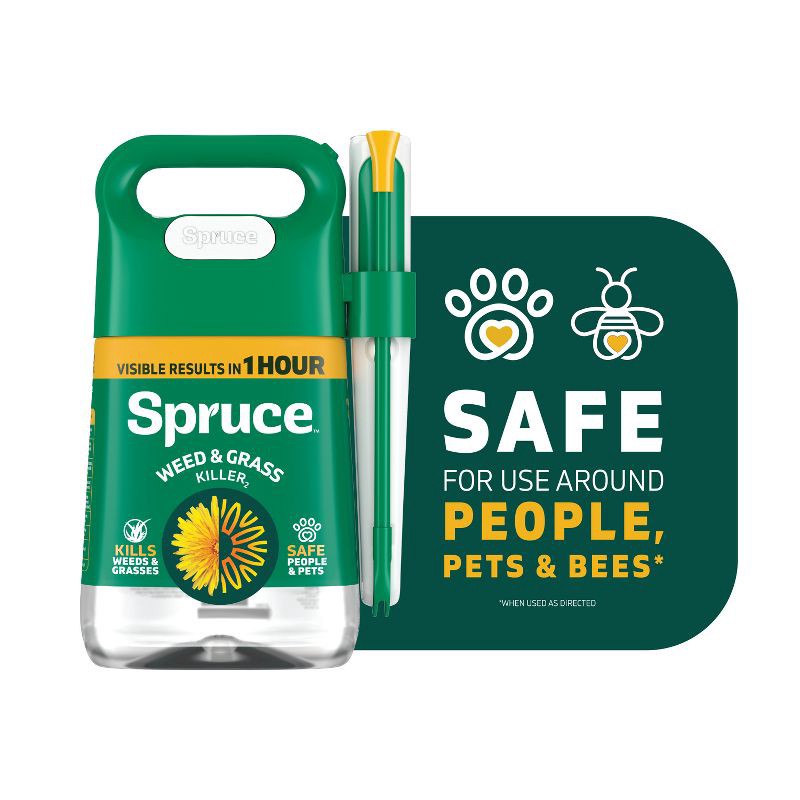 slide 2 of 13, Spruce Weed and Grass Killer Powered Starter Kit 64oz, 64 oz