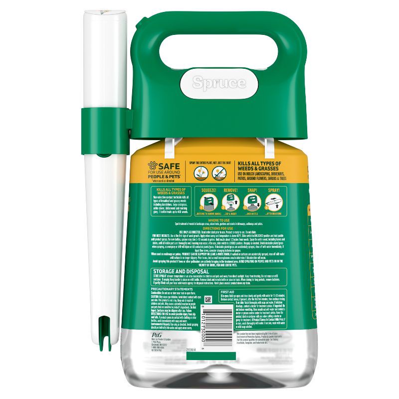 slide 12 of 13, Spruce Weed and Grass Killer Powered Starter Kit 64oz, 64 oz