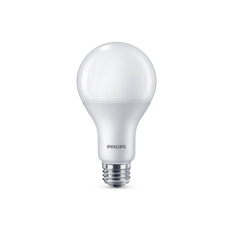 slide 2 of 5, Philips LED 150W Daylight A21 1P: Dimmable 150 Watt Equivalent, 2610 Lumens, Energy Star Certified, 5000K, E26 Base, 1 ct