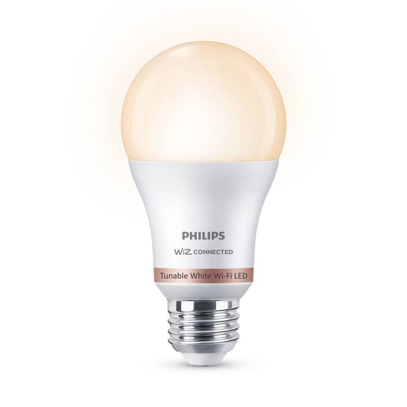 slide 2 of 8, Philips Smart 60W Tunable White A19 1P: LED Light Bulb, Dimmable, App Controlled, 800 Lumens, Energy Star Certified, 1 ct