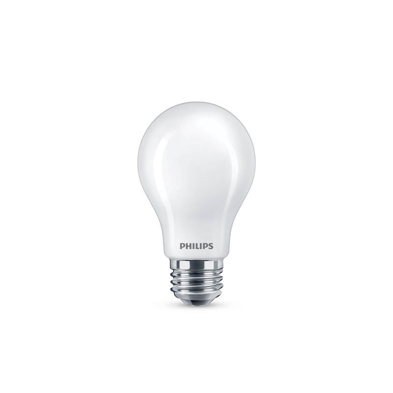 slide 2 of 8, Philips UltraDef LED 40W Frosted Soft White A19 4P: Dimmable, Energy Star Certified, 450 Lumens, 13.7-Year Life, 1 ct