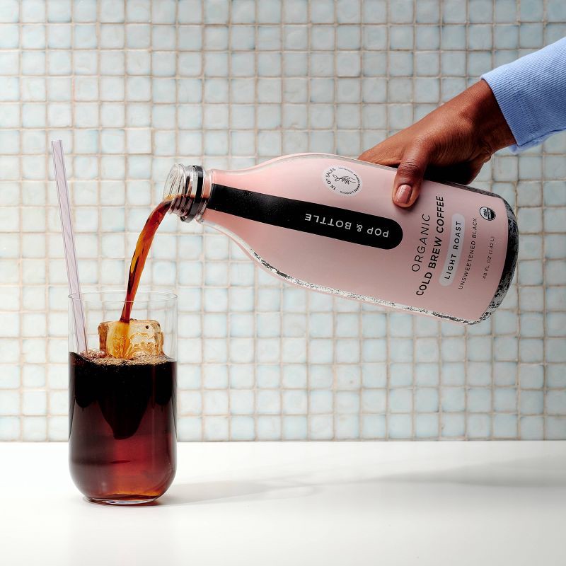 slide 6 of 8, Pop & Bottle Light Roast Cold Brew - 48oz, 48 oz