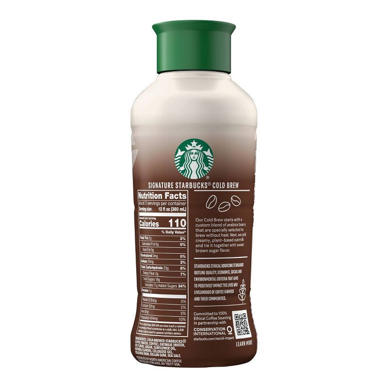 slide 2 of 3, Starbucks Discoveries Starbucks Oatmilk Brown Sugar Cold Brew - 40 fl oz, 40 fl oz