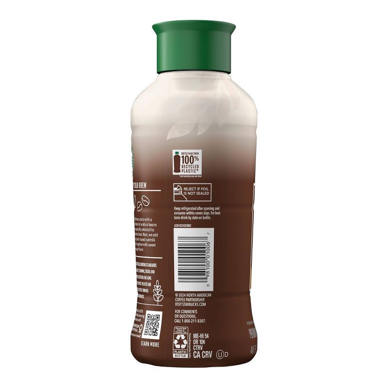 slide 3 of 3, Starbucks Discoveries Starbucks Oatmilk Brown Sugar Cold Brew - 40 fl oz, 40 fl oz