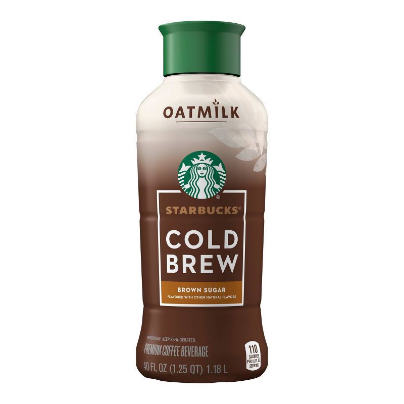 slide 1 of 3, Starbucks Discoveries Starbucks Oatmilk Brown Sugar Cold Brew - 40 fl oz, 40 fl oz