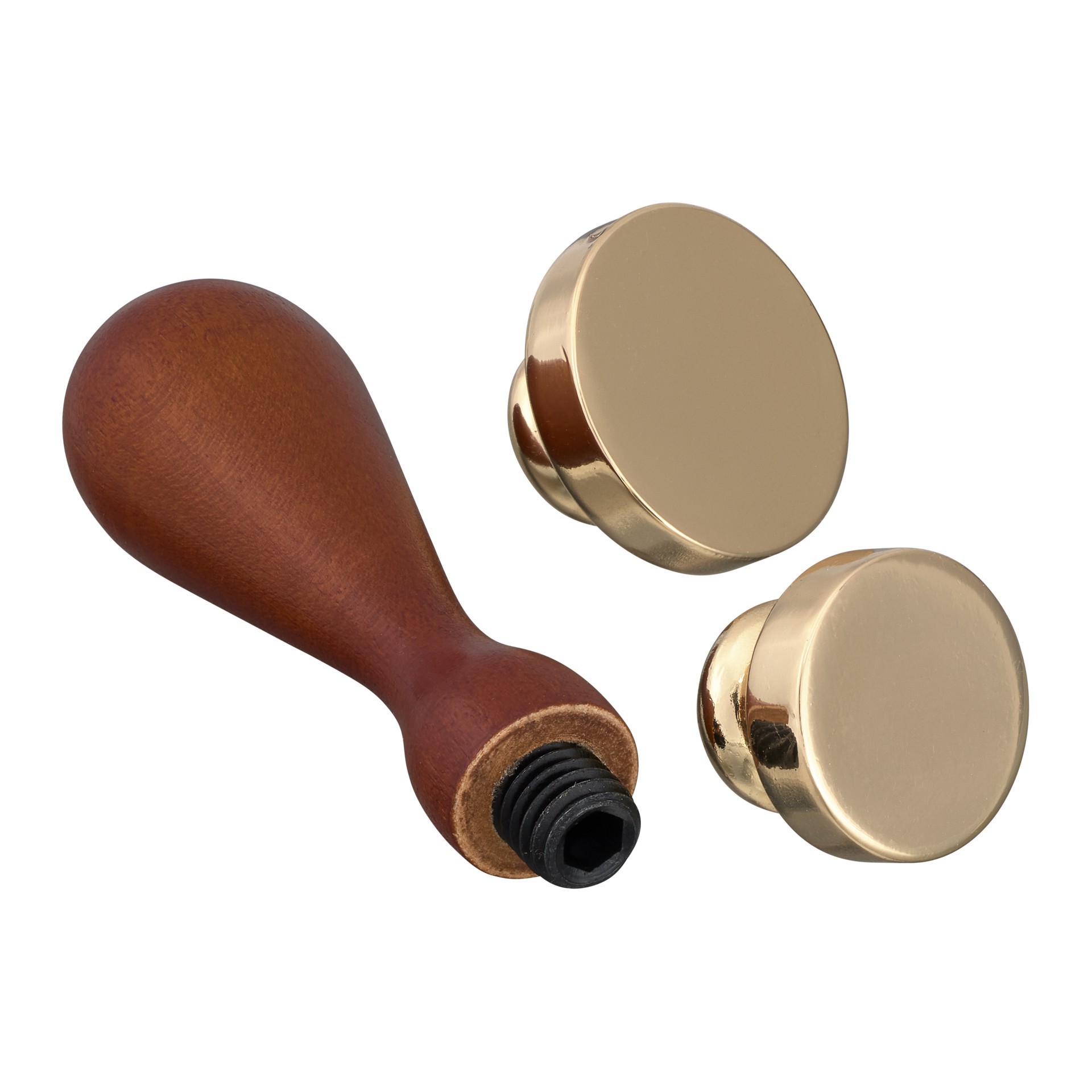 slide 2 of 4, Circle Wax Stamp Set By Recollections, 2 stamps