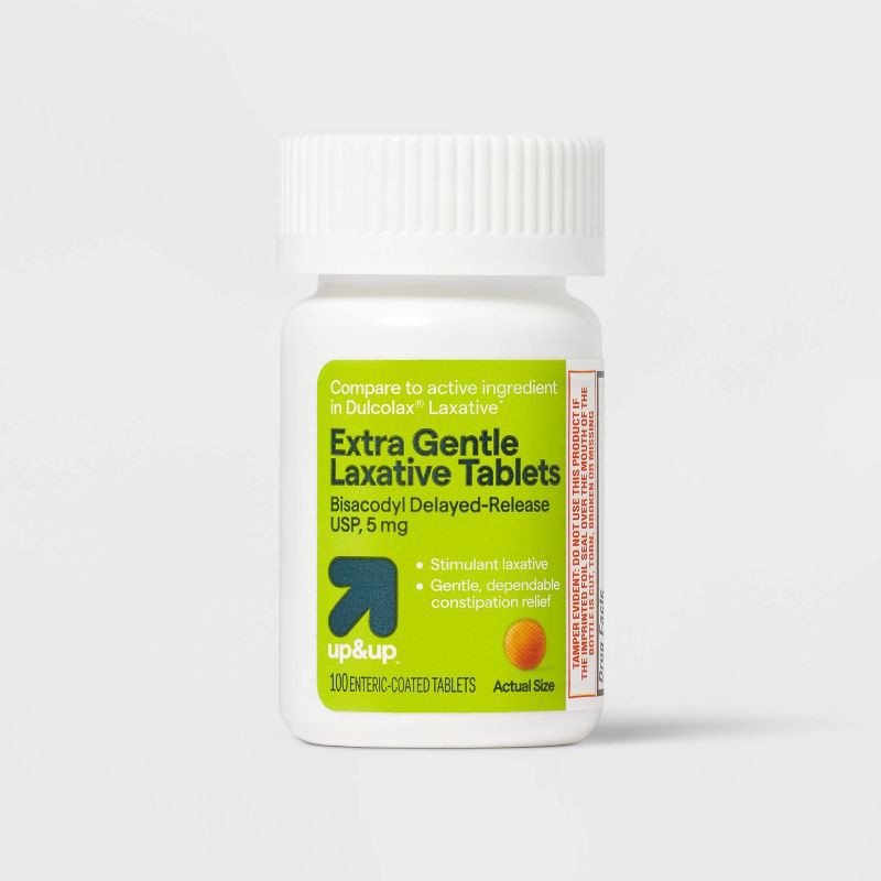 slide 1 of 4, Gentle Laxative Tablets - 100ct - up&up™, 100 ct