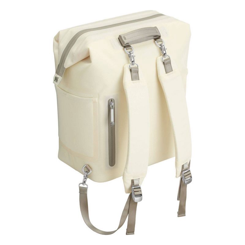 slide 2 of 6, Stanley 20 Cans All Day Madeleine Midi Backpack Cooler - Cream: 14.8L Polyester, 20 cans, 14.8 liter