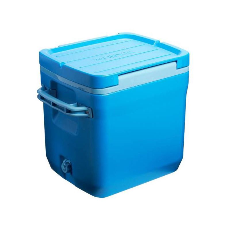 slide 2 of 4, Stanley Easy Carry 30qt Hard-Sided Cooler - Azure: BPA-Free Plastic, 40 Cans Capacity, 30 qt