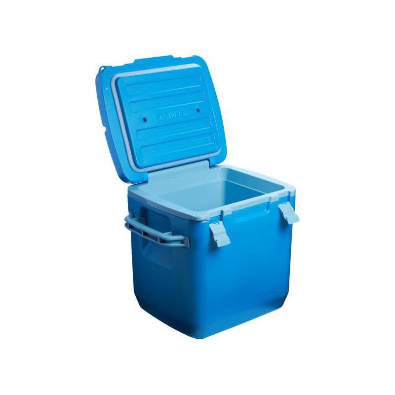 slide 3 of 4, Stanley Easy Carry 30qt Hard-Sided Cooler - Azure: BPA-Free Plastic, 40 Cans Capacity, 30 qt