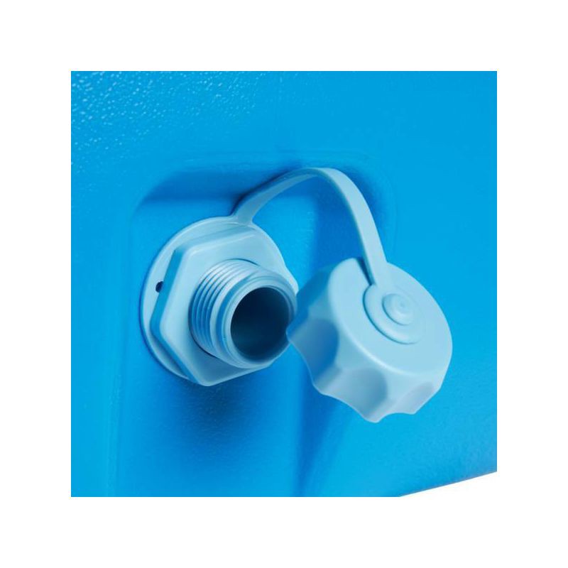 slide 4 of 4, Stanley Easy Carry 30qt Hard-Sided Cooler - Azure: BPA-Free Plastic, 40 Cans Capacity, 30 qt