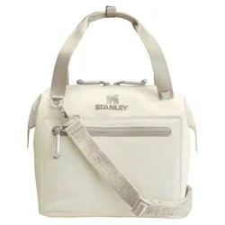 Stanley 10 Cans/7.4qt All Day Julienne Mini Bag Cooler - Cream: Soft-Sided Polyester