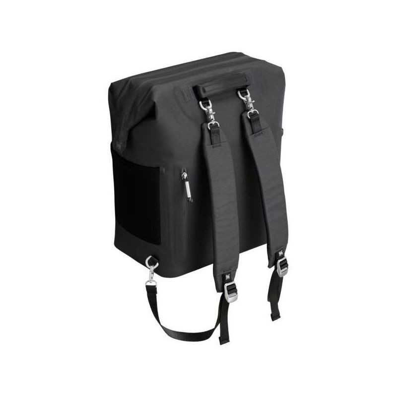 slide 3 of 5, Stanley 20 Cans/14.8qt All Day Madeleine Midi Backpack Cooler - Jet Black, 20 cans, 14.8 qt