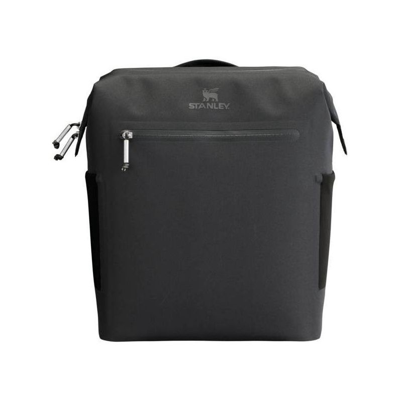 slide 1 of 5, Stanley 20 Cans/14.8qt All Day Madeleine Midi Backpack Cooler - Jet Black, 20 cans, 14.8 qt